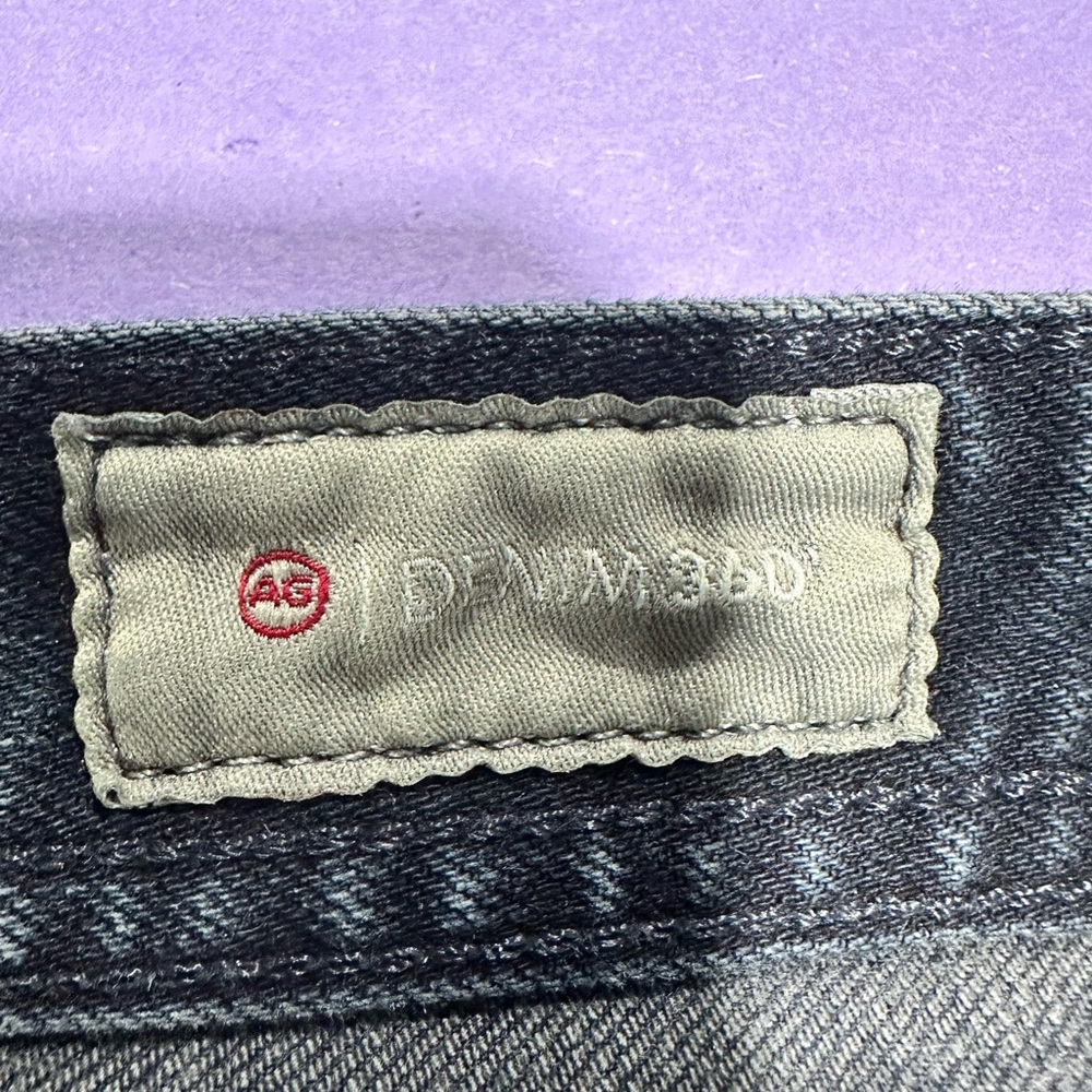 AG Adriano Goldschmied Dark Wash Straight Jeans - Picture 5 of 11
